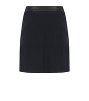 ELISABETTA FRANCHI BLACK MINI SKIRT