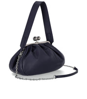 CLUTCH PASTICCINO CUBICO MEDIUM BLU SCURO MAX MARA WEEKEND