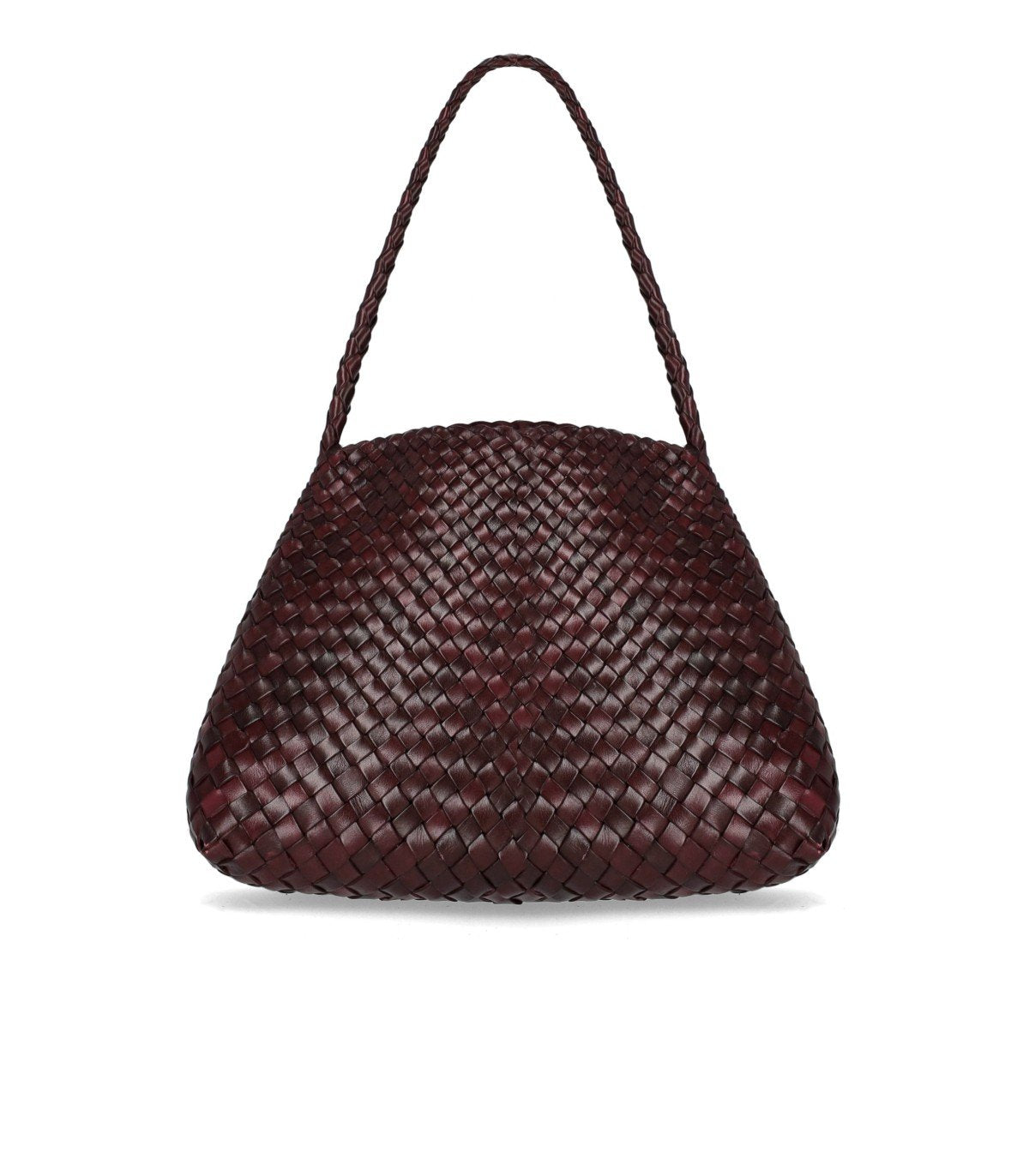 DRAGON DIFFUSION SANTA MARIA MINI BURGUNDY SHOULDER BAG