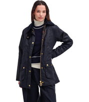 JACKE MODERN BEADNELL WAX MARINEBLAU BARBOUR