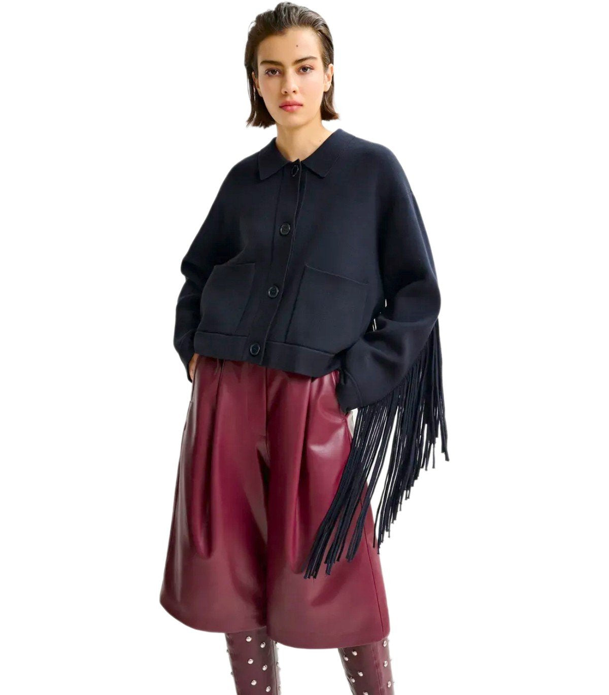 ESSENTIEL ANTWERP ISTERN MARINEBLAUWE VEST