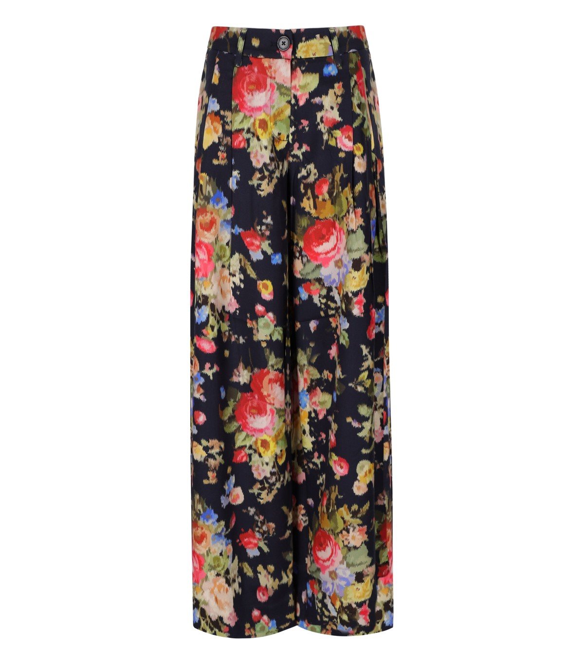 ESSENTIEL ANTWERP JAZZY BLAU WIDE LEG HOSE
