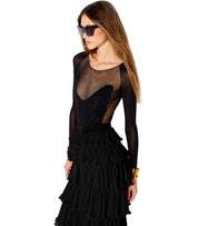 TOP NOIR ELISABETTA FRANCHI