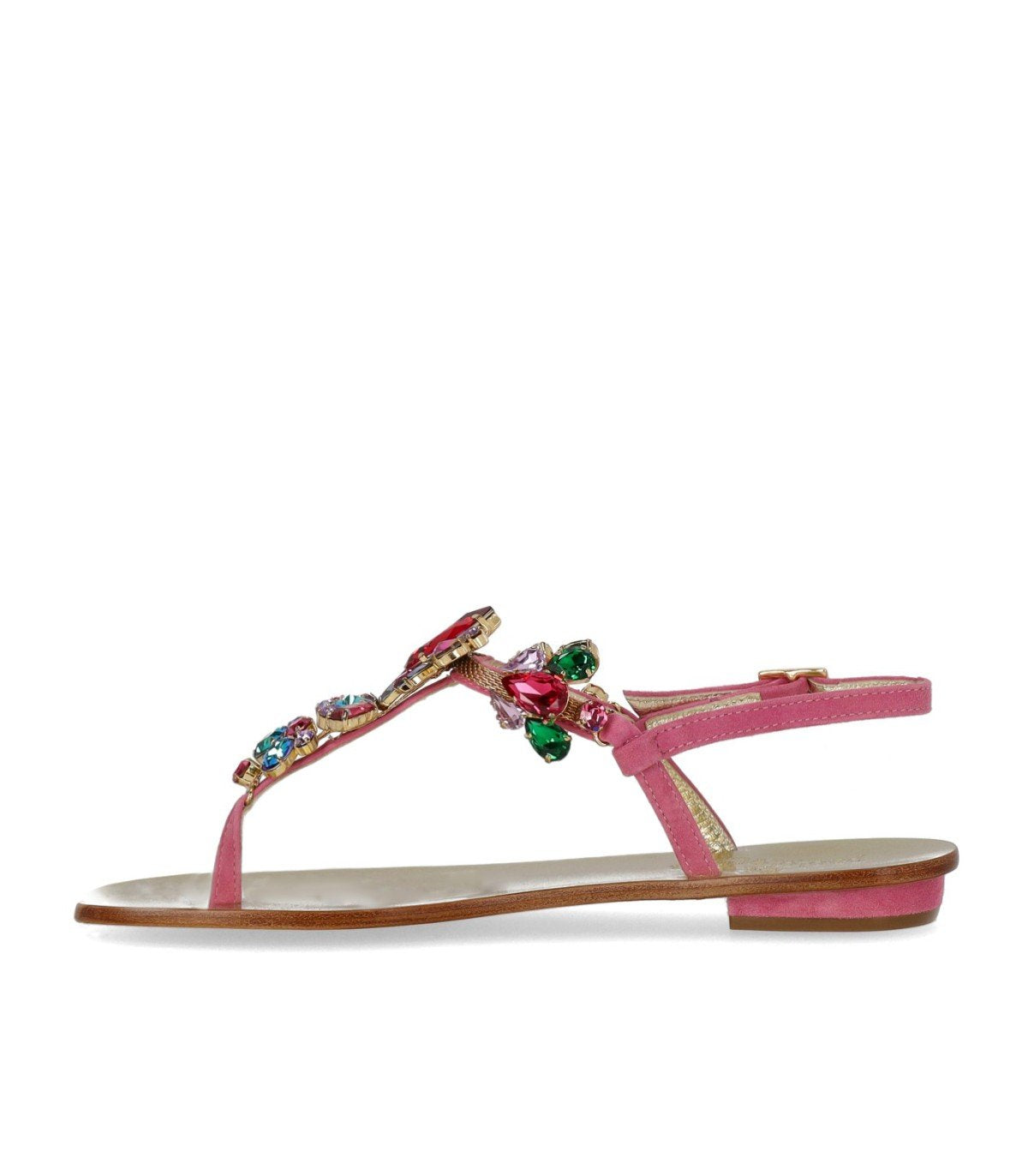 PAOLO FERRARA FUCHSIA FLACHE SANDALE