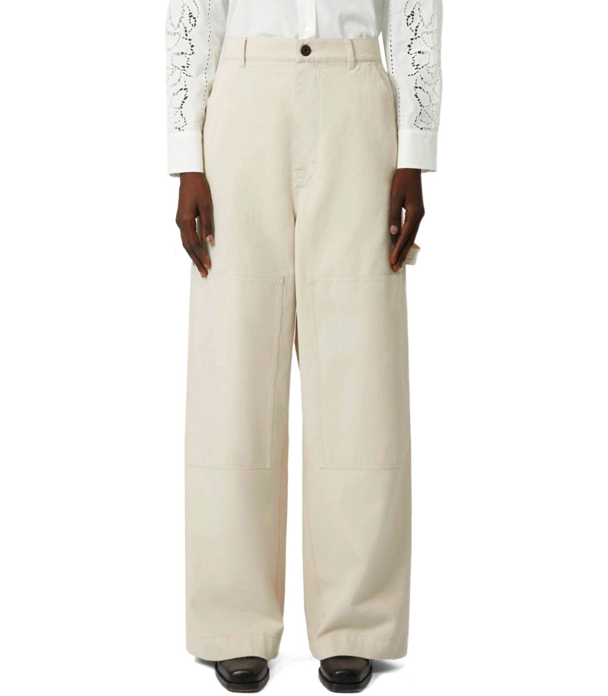 MAX MARA WEEKEND CARONTE ELFENBEINE HOSE