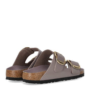 BIRKENSTOCK ARIZONA BIG BUCKLE HIGH SHINE FADED PURPLE SANDALE