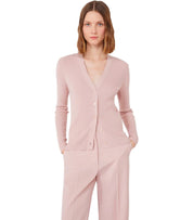 MAX MARA WEEKEND GABRIEL PINK CARDIGAN