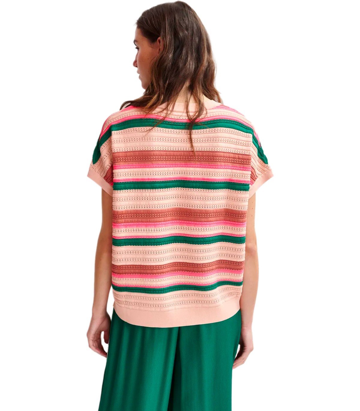 TOP IN MAGLIA HALI MULTICOLORE ESSENTIEL ANTWERP