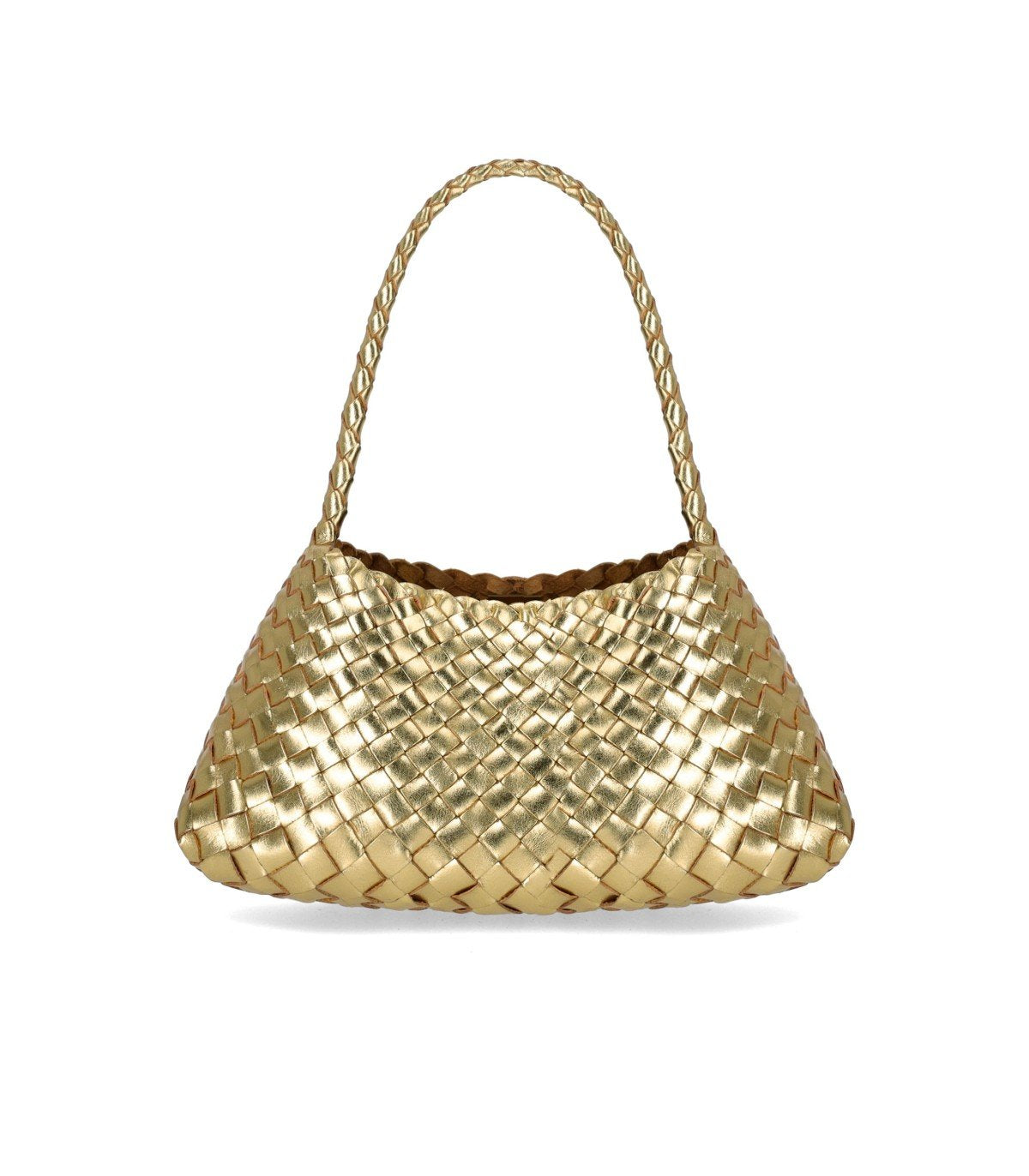 DRAGON DIFFUSION ROSANNA MINI GOLD SHOULDER BAG