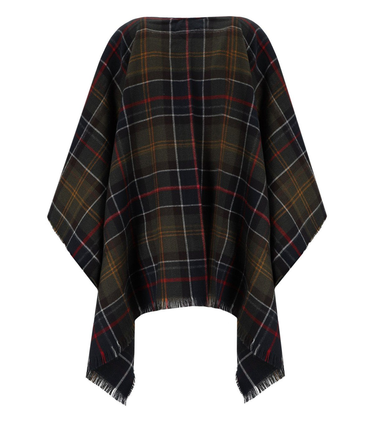 BARBOUR MONTIETH CLASSIC TARTAN CAPE
