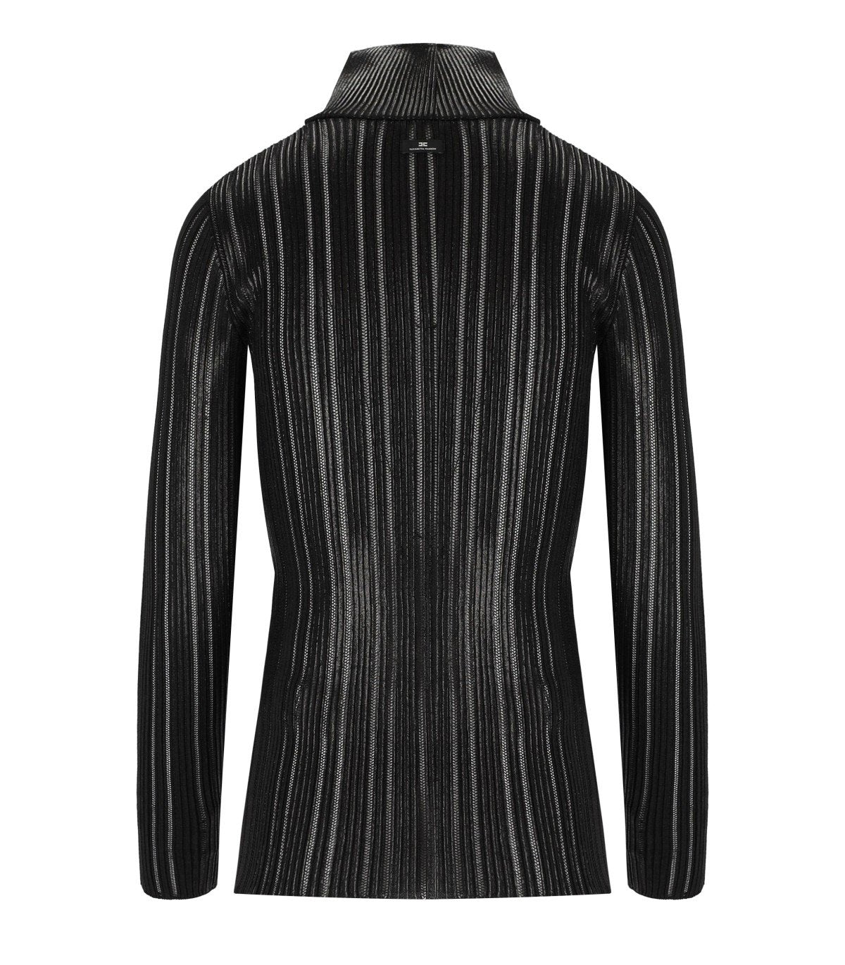 ELISABETTA FRANCHI BLACK TURTLENECK TOP
