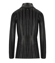 ELISABETTA FRANCHI BLACK TURTLENECK TOP