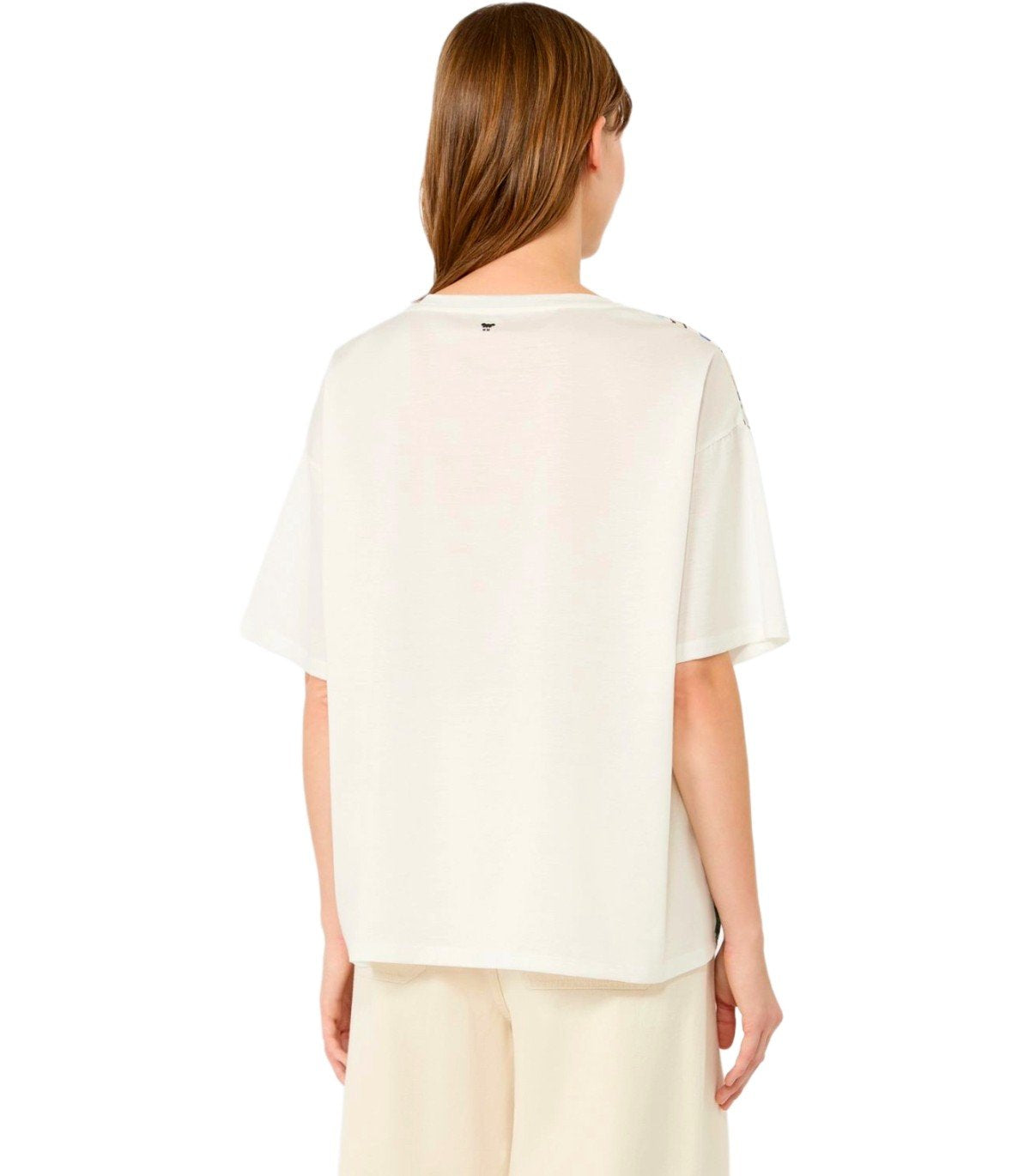 MAX MARA WEEKEND TERZO LIGHT BLUE T-SHIRT