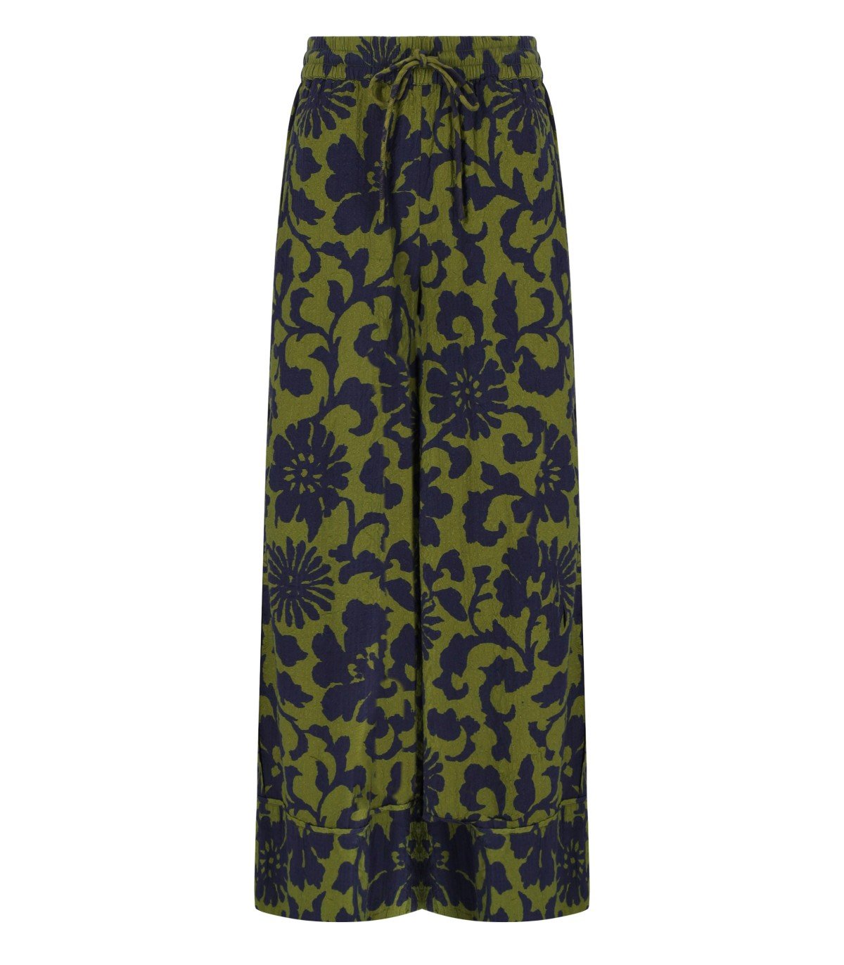 ESSENTIEL ANTWERP JOMERY GREEN AND BLUE PANTS