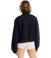 ESSENTIEL ANTWERP JILNIUS BLAUES SWEATSHIRT