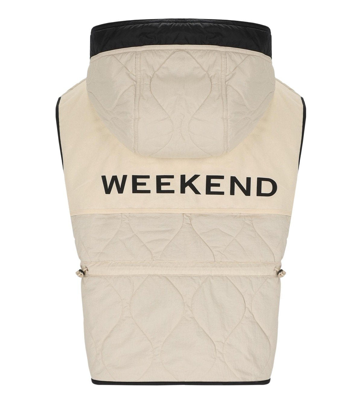ÄRMELLOSE STEPPJACKE ACCENNI SCHWARZ MAX MARA WEEKEND