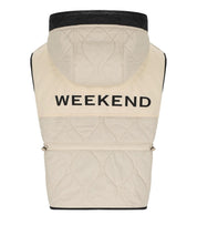 ÄRMELLOSE STEPPJACKE ACCENNI SCHWARZ MAX MARA WEEKEND