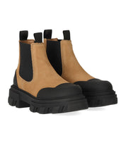 GANNI COGNAC CHELSEA BOOT