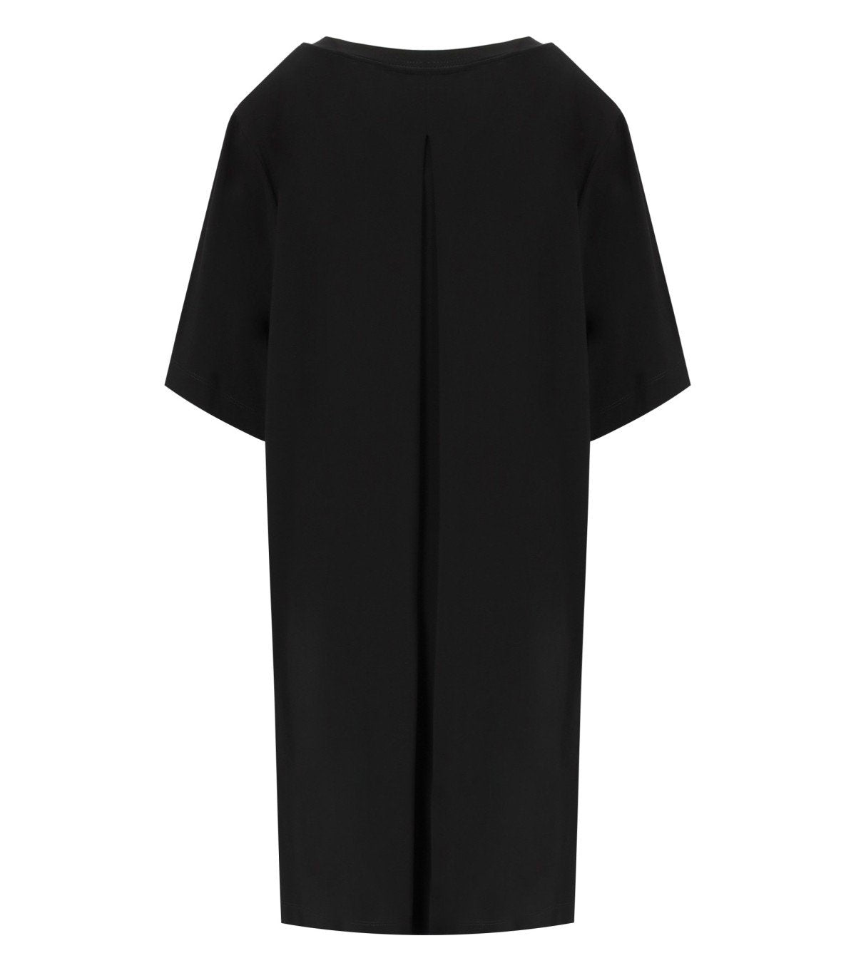 black teddy dress Greer Classic Collared Poplin Dress main image 1