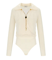 ELISABETTA FRANCHI WHITE BODY - 38