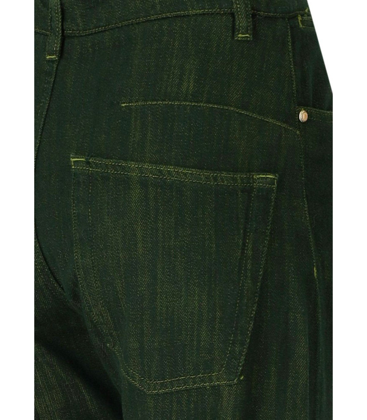WHITE SAND ISABEL GREEN JEANS