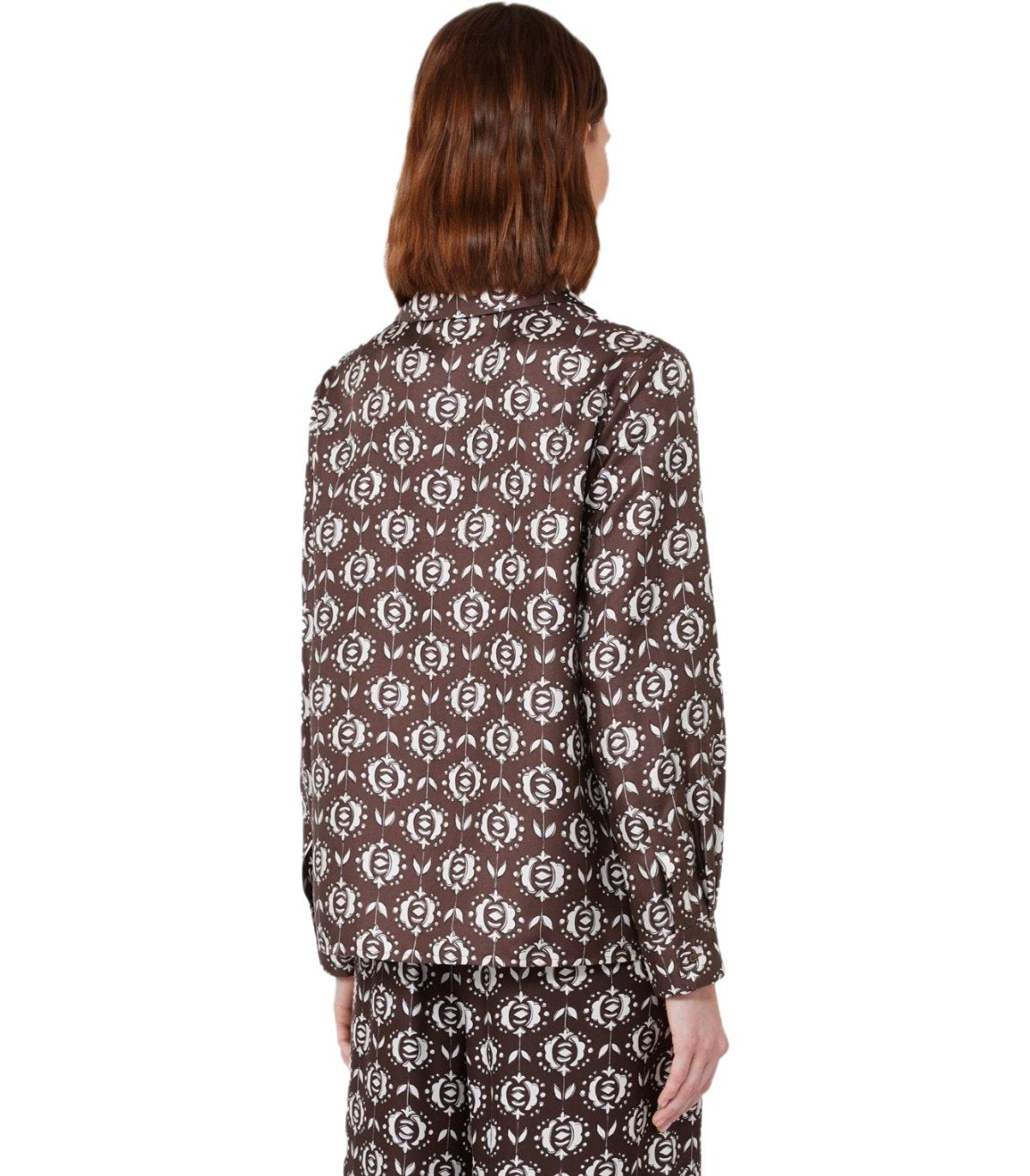MAX MARA WEEKEND ONCIA BROWN SHIRT