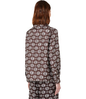 MAX MARA WEEKEND ONCIA BROWN SHIRT