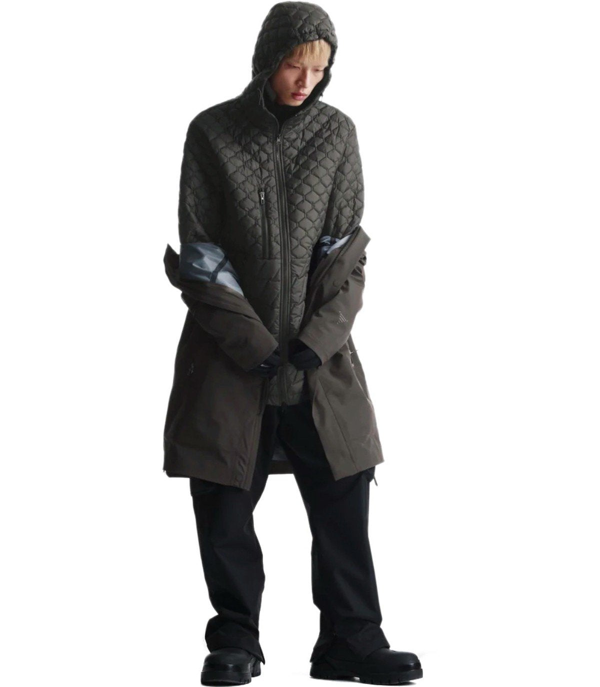 KRAKATAU PLANCK GREEN PARKA