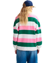 ESSENTIEL ANTWERP JOUEUR STRIPED POLOSHIRT