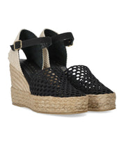 ESPADRILLA CON ZEPPA CARINA NERA PALOMITAS