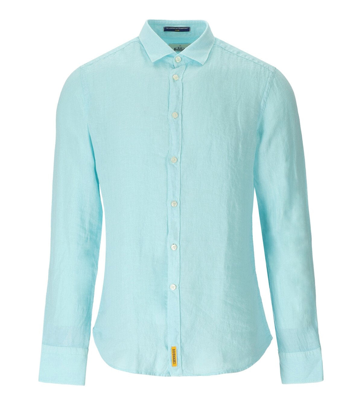 CAMICIA BROOK ACQUAMARINA B-D BAGGIES