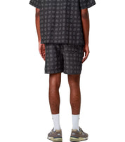 CARHARTT WIP SLATER BLACK SWIM TRUNKS