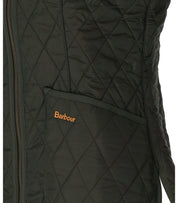 BARBOUR BETTY FLEECE OLIVE GREEN VEST