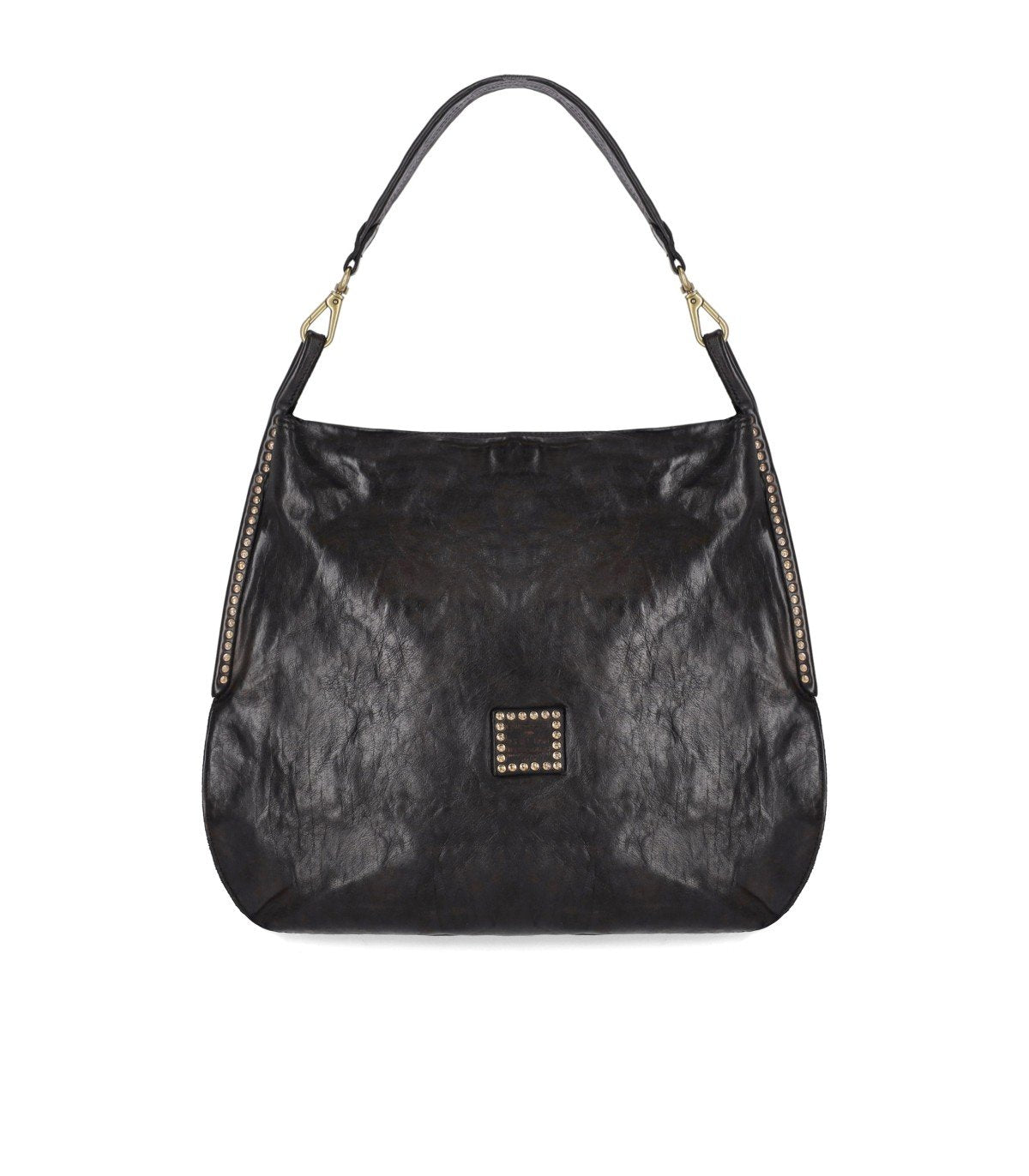 CAMPOMAGGI LUANA BLACK SHOULDER BAG