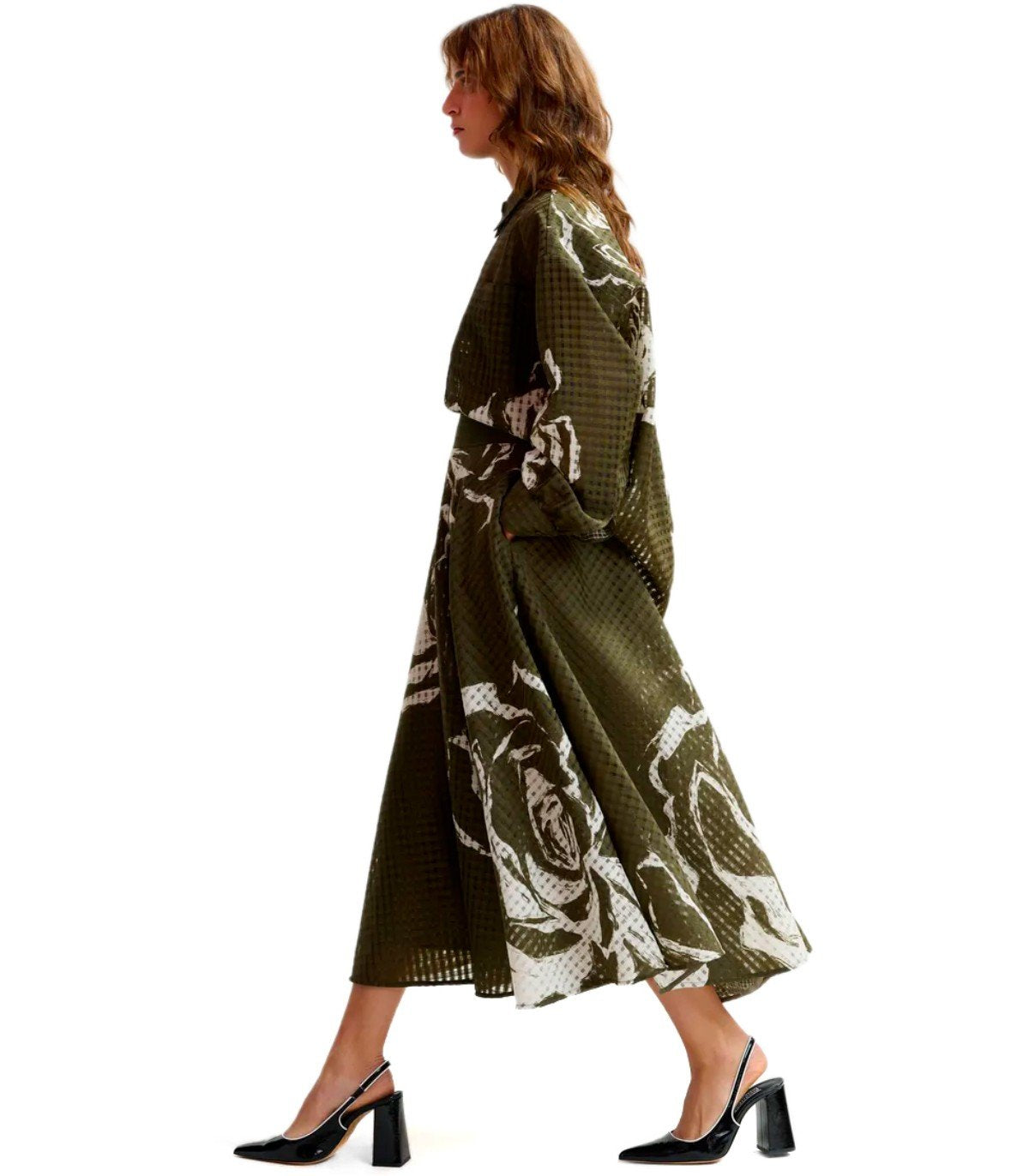 ESSENTIEL ANTWERP JANGO GREEN SKIRT