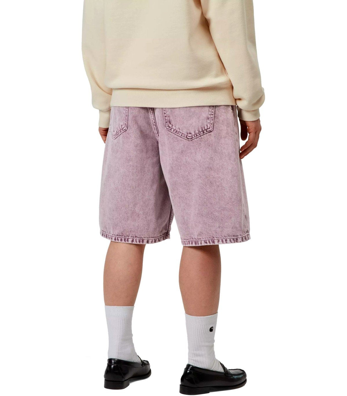 CARHARTT WIP W' BRANDON PURPLE BERMUDA SHORTS