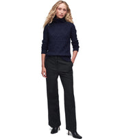 PULL À COL ROULÉ BURNE ROLL BLEU BARBOUR