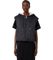 ÄRMELLOSE STEPPJACKE ACCENNI SCHWARZ MAX MARA WEEKEND