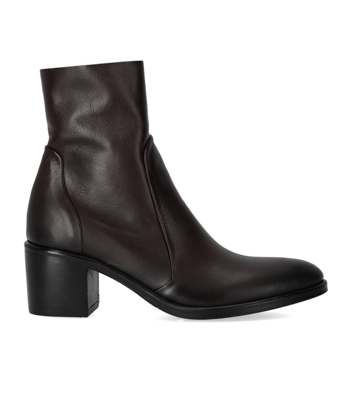 STRATEGIA DUNKLEBRAUNE STIEFELETTE