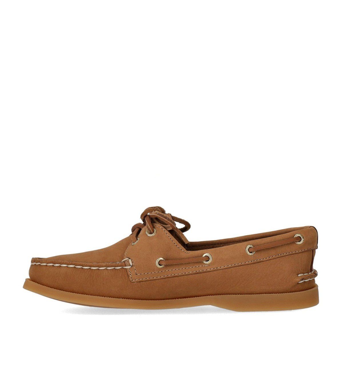 SPERRY PEANUT LEATHER LOAFER