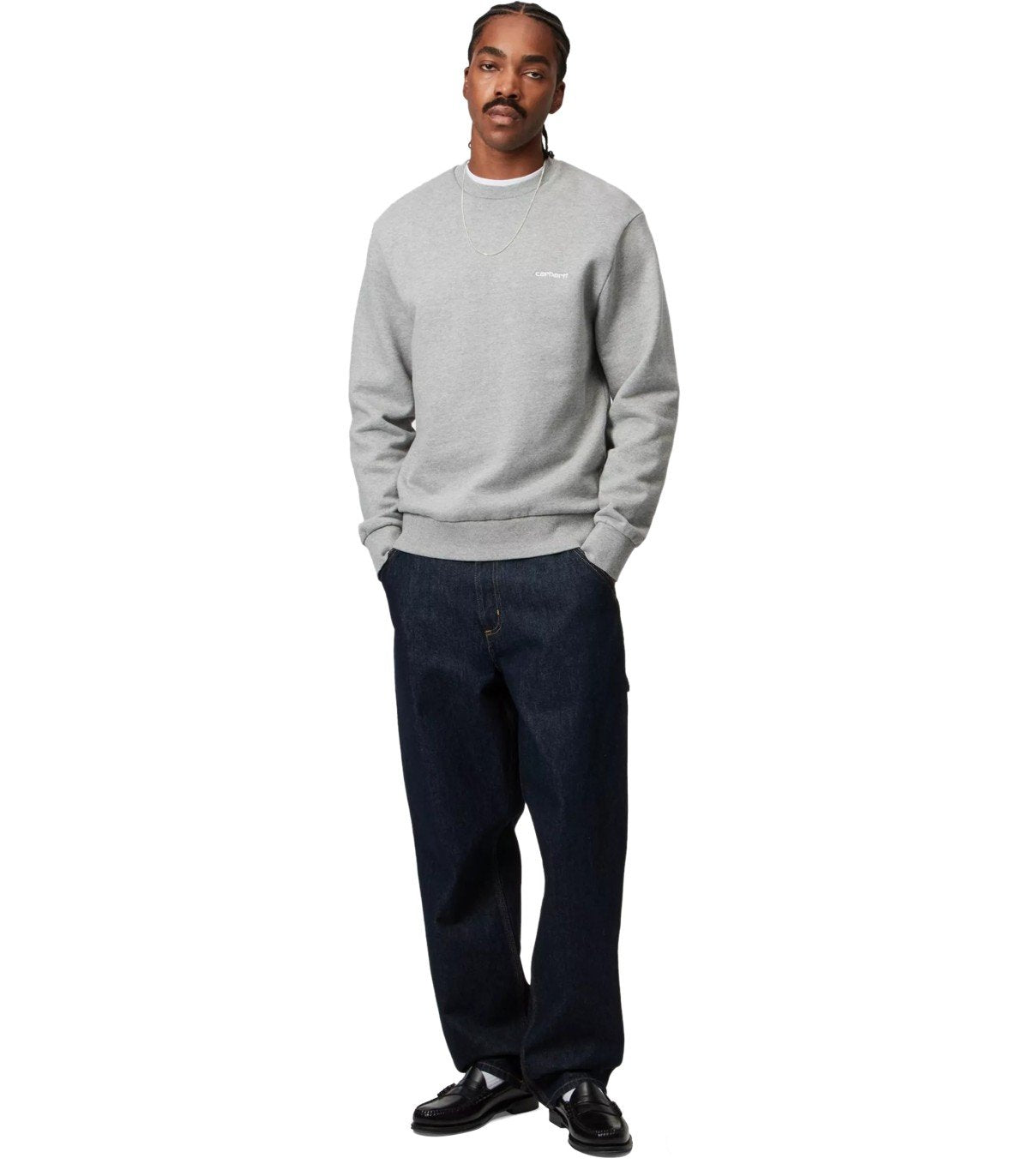 JEAN SINGLE KNEE BLEU FONCÉ CARHARTT WIP