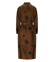 MM MAX MARA JADI BRONZE SHIRT DRESS