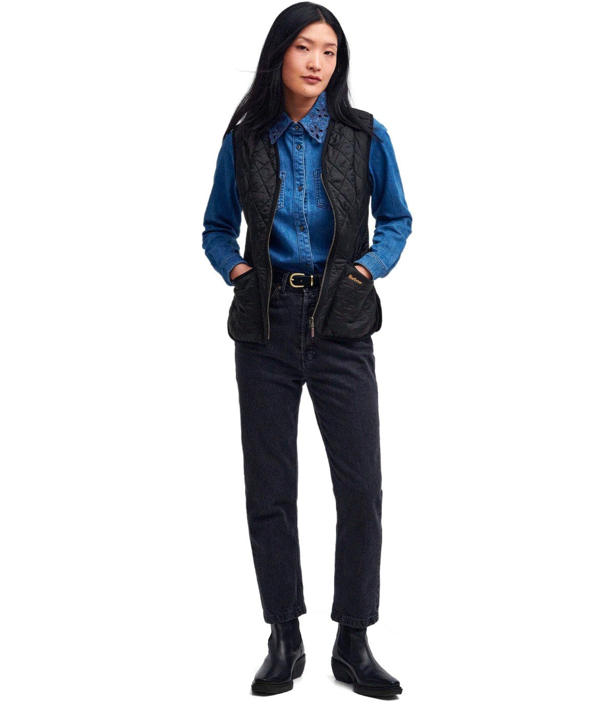 GILET BETTY NERO BARBOUR