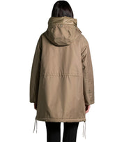 DUNO KAYA CAMEL REVERSIBLE PARKA