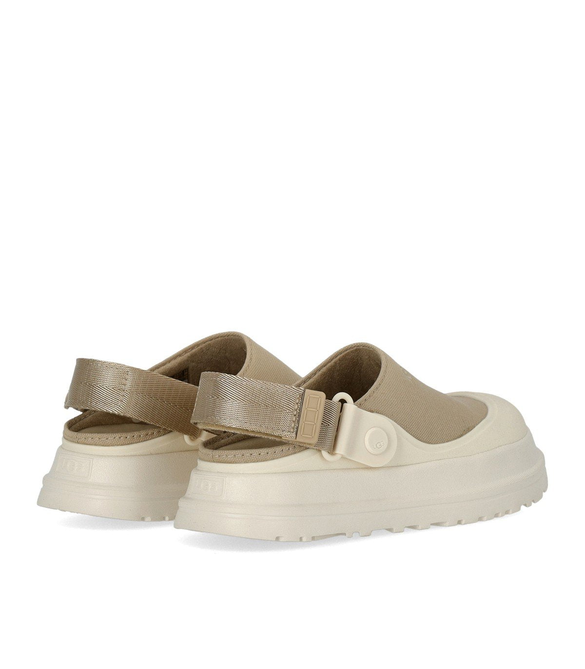 UGG GOLDENGLOW CANVAS MUSTARD SEED CLOG