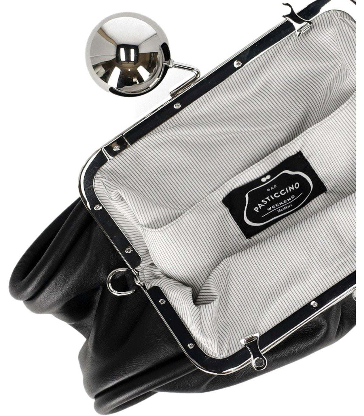 BOLSO CLUTCH PASTICCINO MILVANEW MEDIUM NEGRO MAX MARA WEEKEND