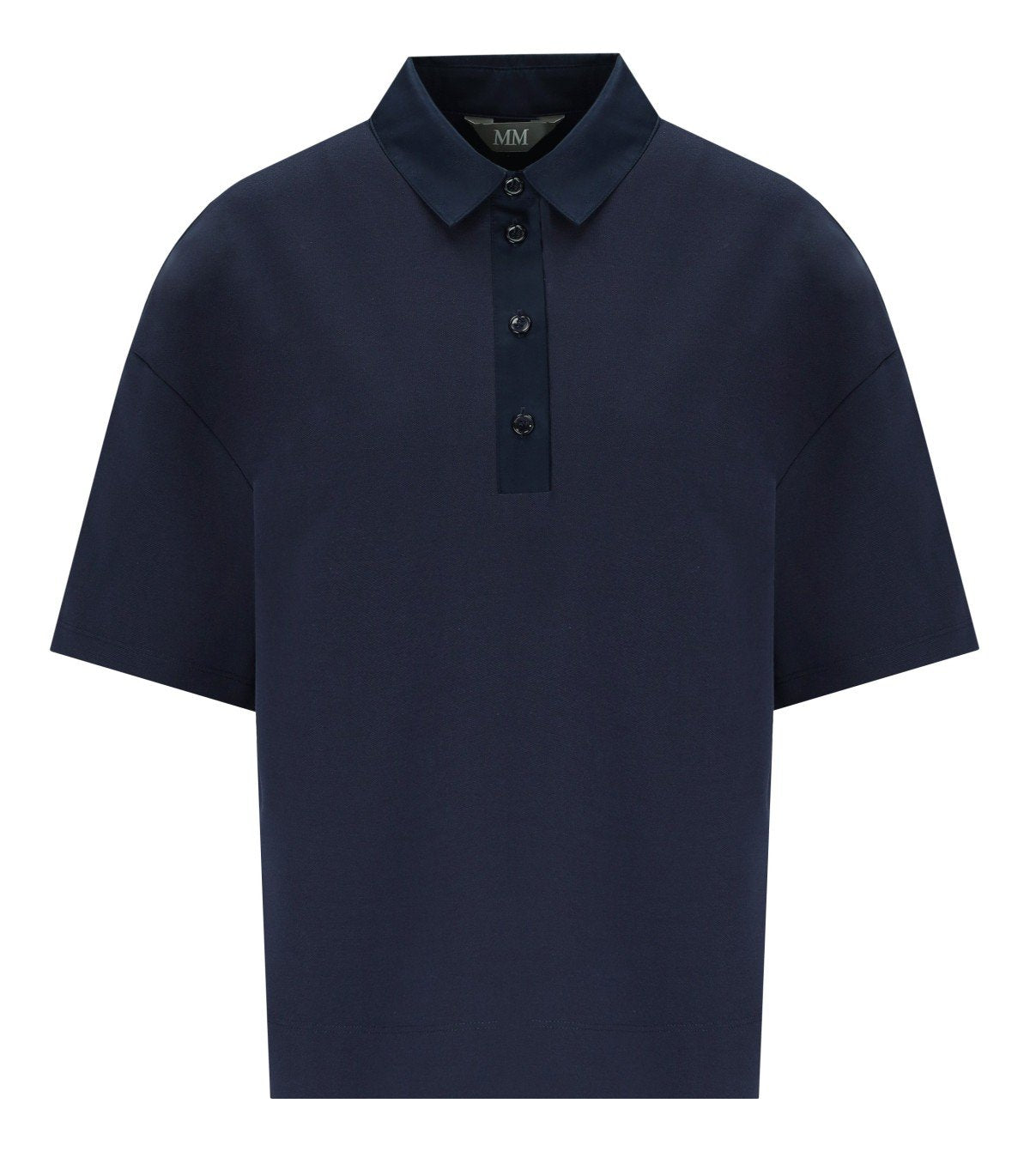 MM MAX MARA NAVE NAVY BLUE POLOSHIRT