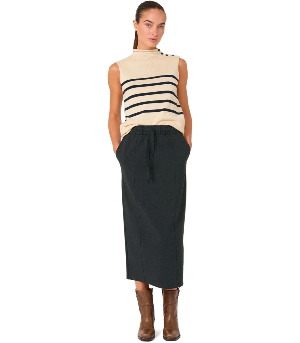 MAX MARA WEEKEND GERARD BLACK SKIRT