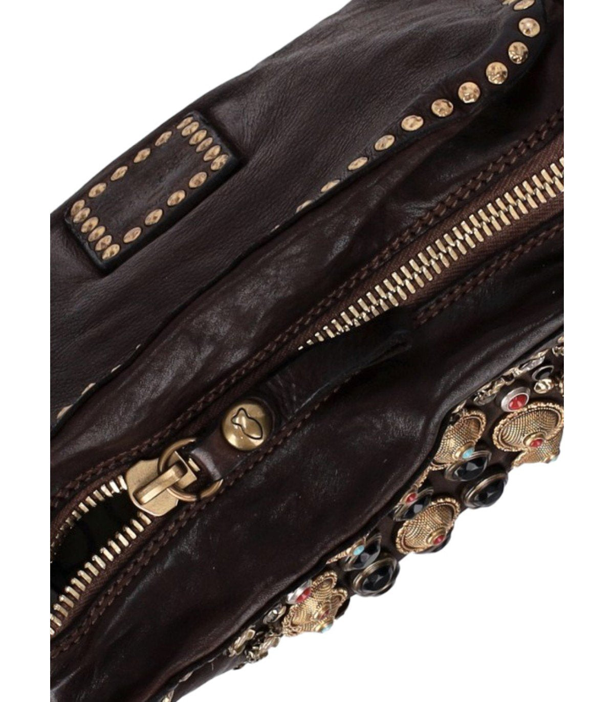 CAMPOMAGGI KATE DUNKELBRAUNE UMHÄNGETASCHE