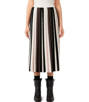 MAX MARA WEEKEND PLEIADI MULTICOLORED KNITTED SKIRT